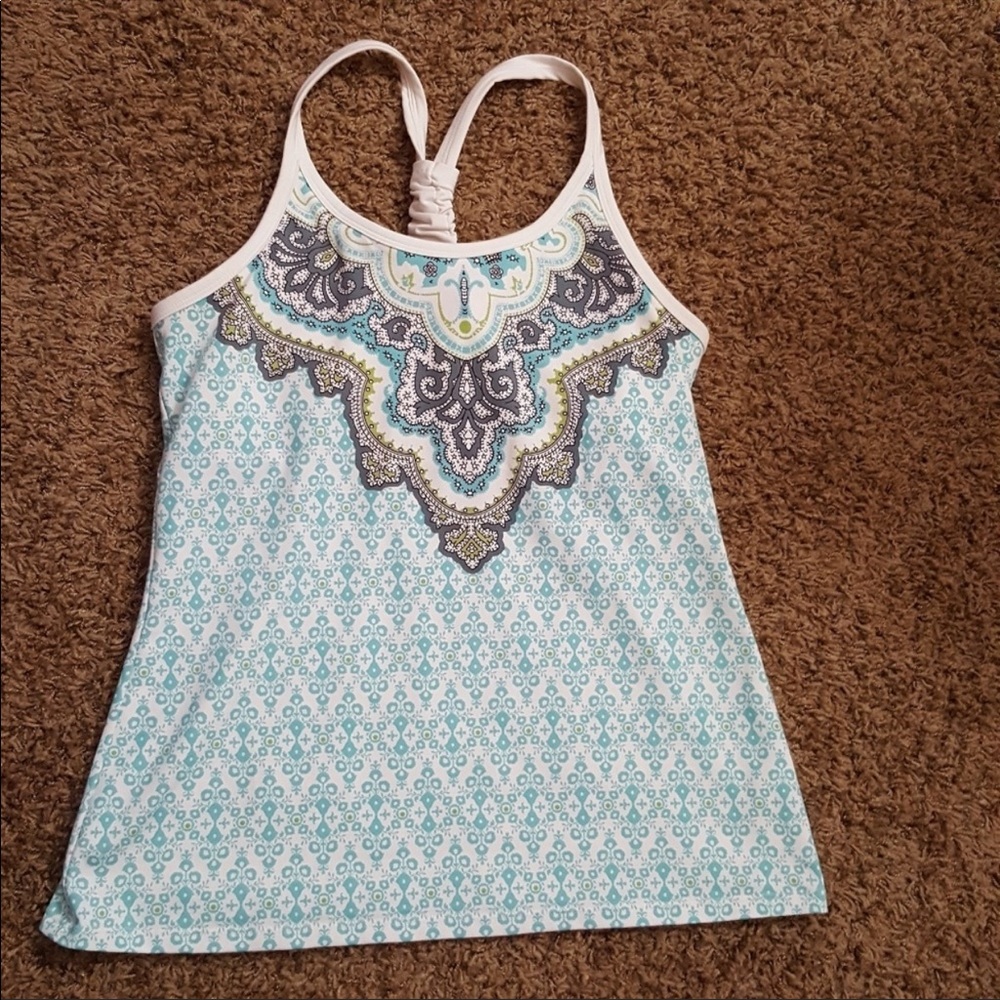 Athleta mandala print yoga tank top M
